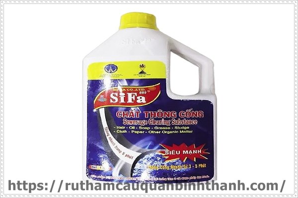 Thuốc xử l&yacute; nghẹt đường ống nghẹt hiệu quả nhất